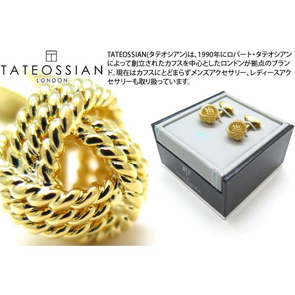 ブランド アクセサリー TATEOSSIAN タテオシアン ノット カフス（イエローゴールド）シンプ...