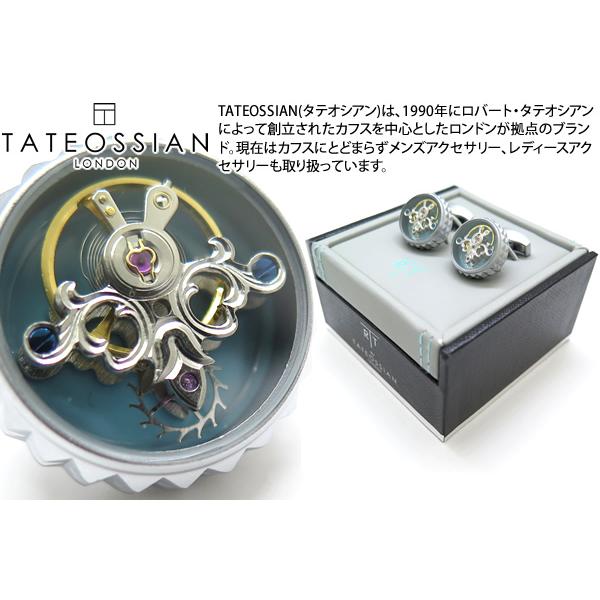 ブランド アクセサリー TATEOSSIAN メカニカル ダイヤモンドギザトゥールビヨンカフス（パラ...