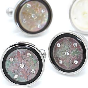 メンズ アクセサリー シェルクワドロジリオカフス（カフスボタン カフリンクス） Basic 5000...