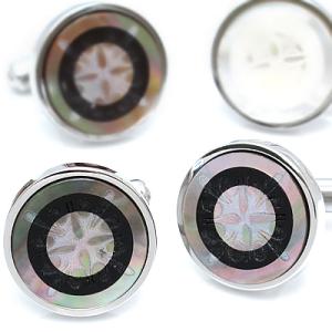 メンズ アクセサリー シェルキアロスクーロカフス（カフスボタン カフリンクス） Basic 5000...