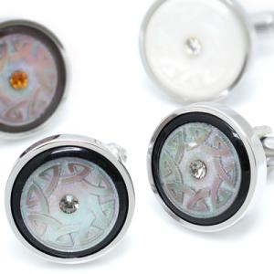 メンズ アクセサリー シェルセッティモカフス（カフスボタン カフリンクス） Basic 5000 ク...