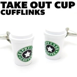 メンズ アクセサリー テイクアウトカップカフス（カフスボタン カフリンクス） Basic 5000 ...