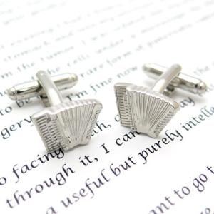 メンズ アクセサリー Simple 2500 アコーディオン カフス カフスボタン カフリンクス ク...