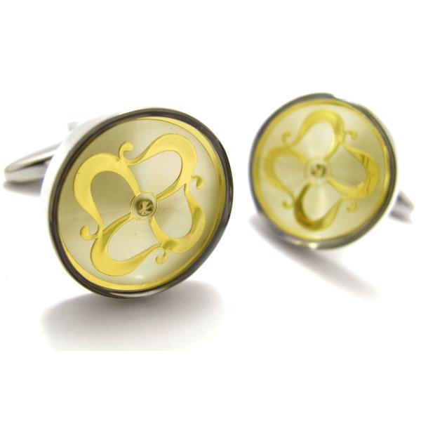 メンズ アクセサリー Value 3500 サーキュラーピクチャー カフス（光）カフスボタン カフリ...