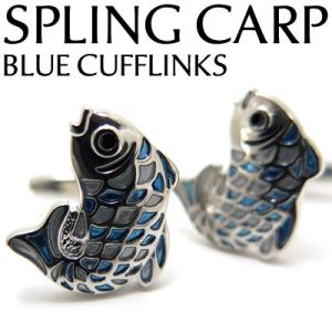 メンズ アクセサリー Value 3500 鯉 カフス カフスボタン カフリンクス 動物 好き アニ...