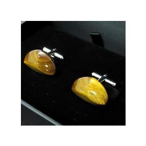 パワーストーントリルアントハートカフス （カフスボタン カフリンクス） 送料無料 父の日｜cufflink