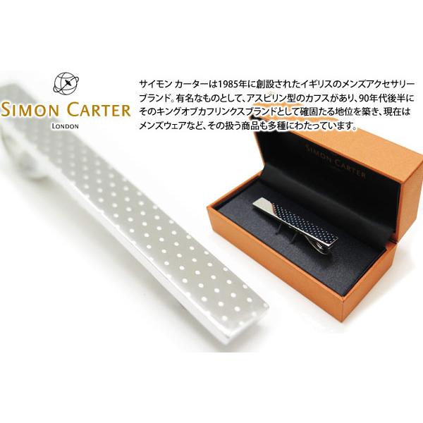 ブランド アクセサリー SIMON CARTER サイモン・カーター マイクロドット タイスライド ...