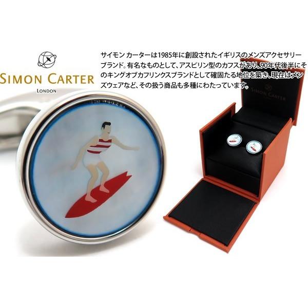 ブランド アクセサリー SIMON CARTER サイモン・カーター サーファーカフス（カフスボタン...