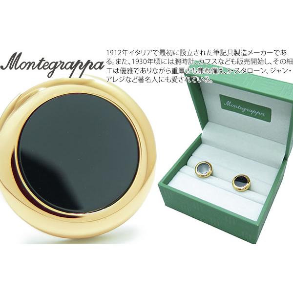 ブランド アクセサリー MONTEGRAPPA モンテグラッパ クラシコ カフス（イエローゴールド＆...