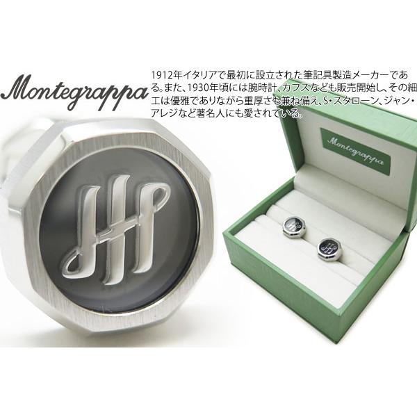 ブランド アクセサリー MONTEGRAPPA モンテグラッパ オットー カフス（パラジウム）カフス...