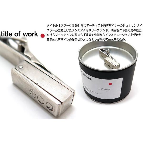 ブランド アクセサリー title of work タイトルオブワーク シルバーロケットタイバー（タ...