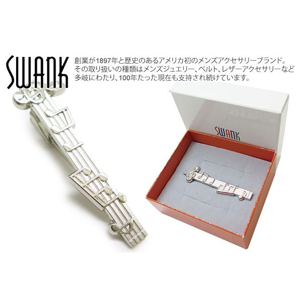 ブランド アクセサリー SWANK スワンク 楽譜 タイバー タイピン タイクリップ タイドメ  ユ...