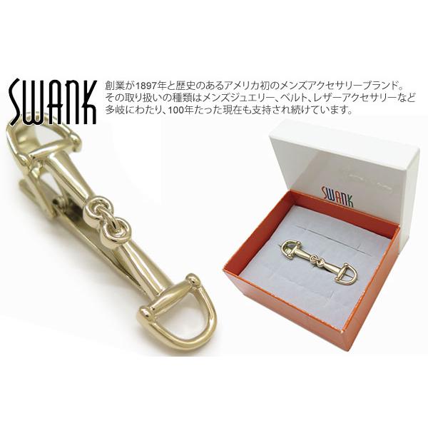ブランド アクセサリー SWANK スワンク ホース ビット タイバー タイピン タイクリップ タイ...