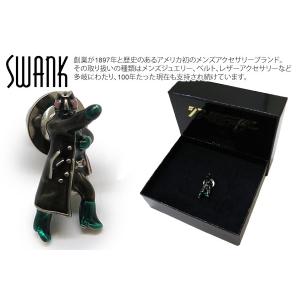 ブランド アクセサリー SWANK スワンク × シン・仮面ライダー ポーズ ピンズ ラペルピン スタッズ ブローチ おもしろ ユニーク 父の日｜cufflink