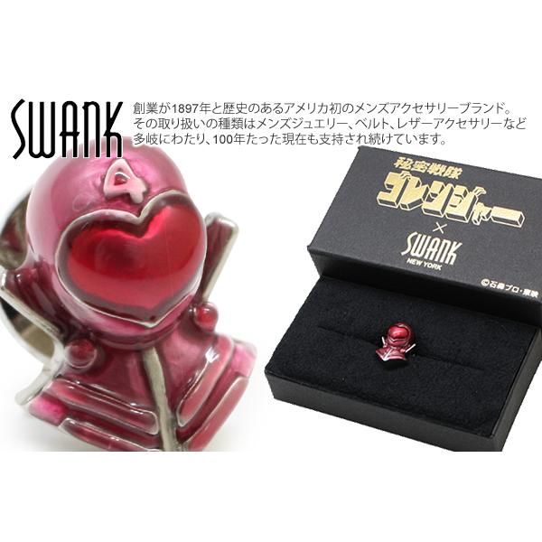 ブランド アクセサリー SWANK スワンク×秘密戦隊ゴレンジャー モモレンジャー ピンズ ラペルピ...