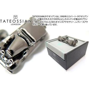 ブランド アクセサリー TATEOSSIAN タテオシアン ノベルティ ビンテージカーカフス（ガンメタル＆ロジウム）（ブランド カフリンクス） 父の日｜cufflink