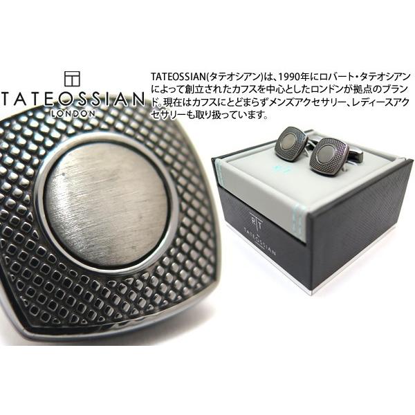 ブランド アクセサリー TATEOSSIAN タテオシアン ビジネス アルファスクウェアカフス（ガン...
