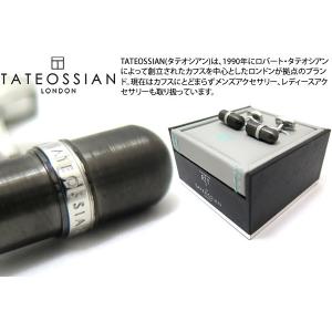 ブランド アクセサリー TATEOSSIAN タテオシアン メタリックピルカフス（IPガンメタル）（ブランド カフリンクス）父の日 爆買