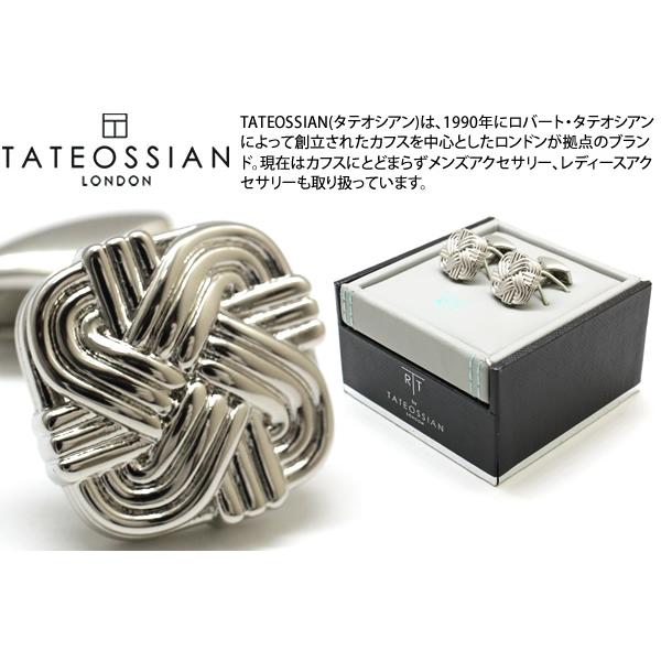 ブランド アクセサリー TATEOSSIAN タテオシアン ビジネス クアッド ノット カフス（パラ...
