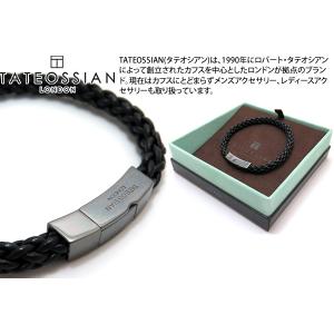 MONTBLANC モンブラン ブラックレザーブレスレット シルバー925 MONTBLANC（モンブラン） ブレスレット レザー スティール