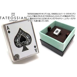 ブランド アクセサリー TATEOSSIAN タテオシアン ロイヤルフラッシュピンズ（ロジウム）（ブランド ブローチ） 父の日｜cufflink