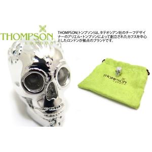 ブランド アクセサリー THOMPSON トンプソン ロジウムスカルピンズ（ブランド ブローチ） 父の日｜cufflink