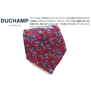 ドゥシャン ブランド ネクタイ ペイズリー柄 シルク イギリス製 PO