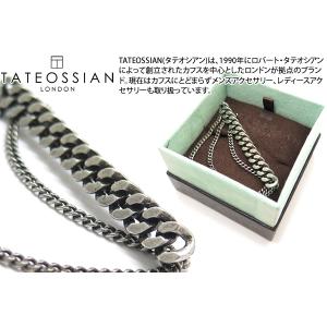 TATEOSSIAN タテオシアン カティーナドロップ マルチチェーンブローチ（古美銀仕上げ）（ブランド ブローチ）父の日 爆買
