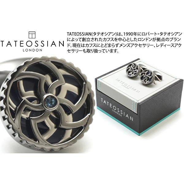 TATEOSSIAN タテオシアン プレイタイム プレイタイム トリニティ カフス（ガンメタル、パラ...
