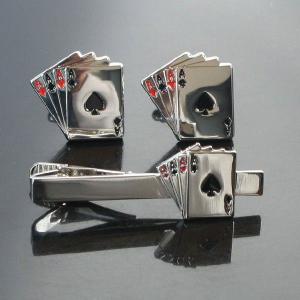 葉巻モチーフカフス ネクタイピンセット : 鎌倉カフス工房 - 通販