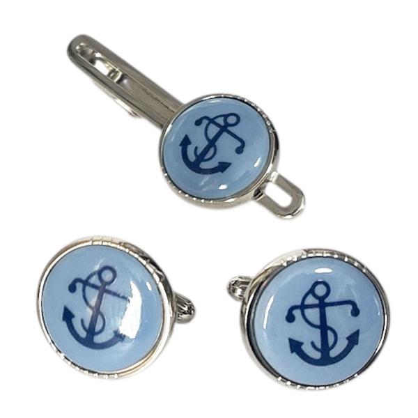 Swank &amp; Royal Copenhagen スワンク &amp; ロイヤルコペンハーゲン ブルーアンカ...