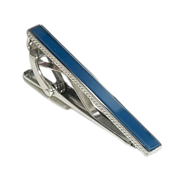 THOMPSON トンプソン ブルーアゲート・インレイネクタイピン