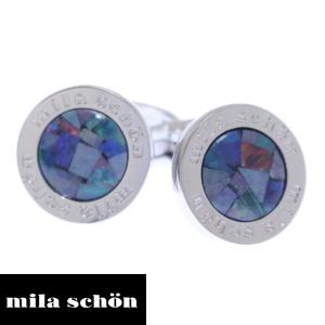 カフス カフスボタン mila schon ミラ ショーン モザイク