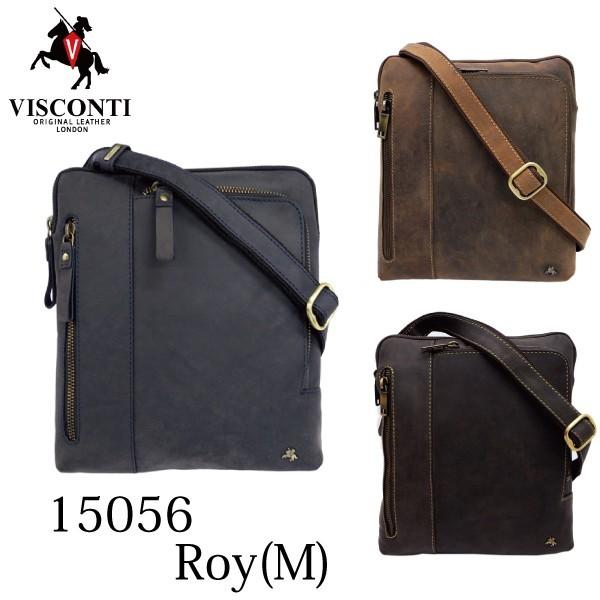 レザー ショルダー バッグ   15056 ROY-M / 音楽プレイヤー対応 斜め掛け レザー 本...