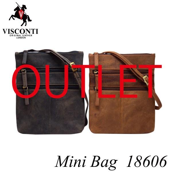 アウトレット B品 訳あり 返品交換不可 / 18606 タテ型 ミニ ショルダー バッグ VISC...