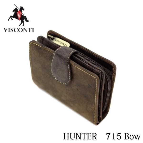 本革 2層 小銭入れ 二つ折り 財布   715 / VISCONTI
