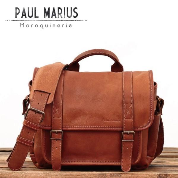 本革 カメラバッグ   プチ リポーター REP-30s ブラウン / 斜め掛け レザー PAUL ...