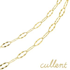 チェーンネックレス チェーン 18金 18k ゴールド 地金 チェーン 80cm ロング  ロングネックレス K18 imagine｜cullent