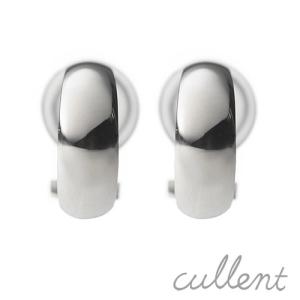 イヤリング pt900 プラチナ フープ ノンホールピアス ノンホール 月形甲丸 甲丸 丸甲 プラチナイヤリング existence