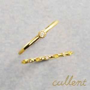 18金 18k  ゴールド シンプル アクセサリー ダイヤ