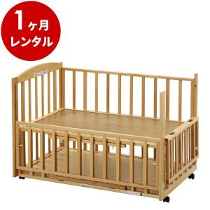 ベビーベッド レンタル 1ヶ月：添い寝 ツーオープンベッド
