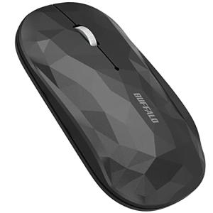 バッファロー ワイヤレス モバイルマウス Bluetooth FLEXUS 薄型 軽量 コンパクト 3ボタン 静音 BlueLED 省エネルギー MI