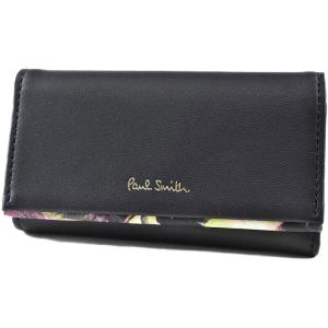 Paul Smith（ポール・スミス） キーケース ブラック 本革 レザー
