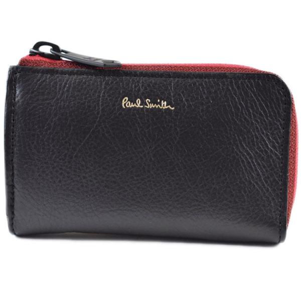 コインケース カードケース レディース ポールスミス ブランド ストライプジップ 専用箱付 L字ファ...