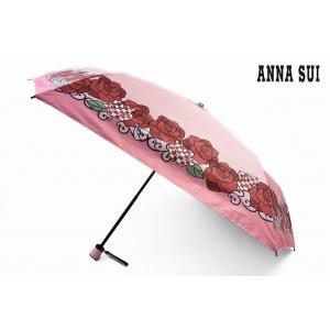 アナスイ 日傘 折りたたみ傘 レディース ANNA SUI 鬼滅の刃 コラボ 竈門禰豆子モデル ロー...