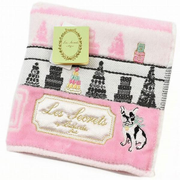 ラデュレ タオルハンカチ ハンカチ 1枚 レディース ブランド ピンク マカロン タワー フレンチブ...