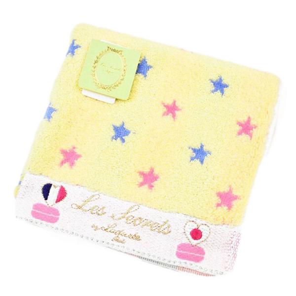 ラデュレ タオルハンカチ ハンカチ 1枚 レディース ブランド イエロー 女性 婦人 ハンドタオル