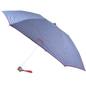 【新品】ポロラルフローレン ボーダー 晴雨兼用 ショート傘 ブラック 50cm POLO RALPH LAUREN ポロ ラルフローレン 日傘 傘 レディース