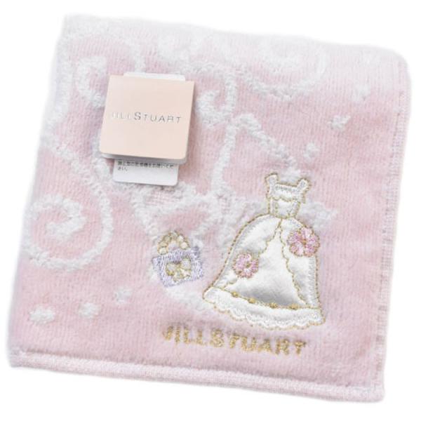 ハンカチ レディース ハンカチギフト ジルスチュアート タオルハンカチ ブランド ピンク ドレス ロ...