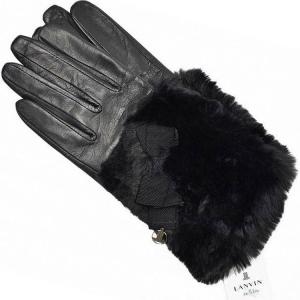 FURLA（フルラ） 手袋 レディース ブランド ラムレザー ステッチリボン